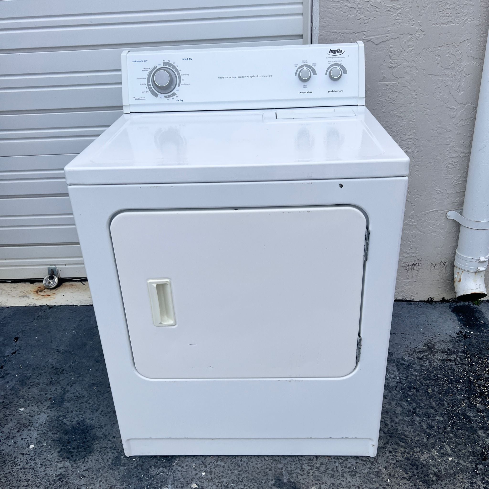 Inglis Whirlpool Dryer Inglis Whirlpool Dryer